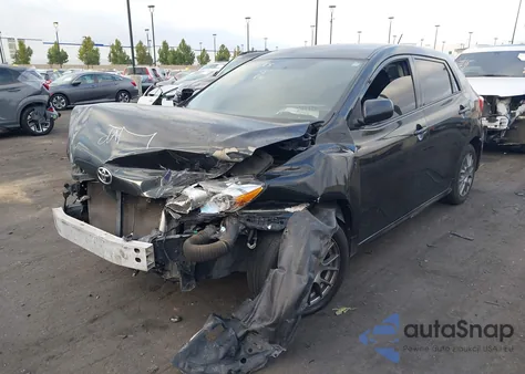 2009 Toyota Matrix z USA, uszkodzony, nr VIN 2T1KU40E79C140131